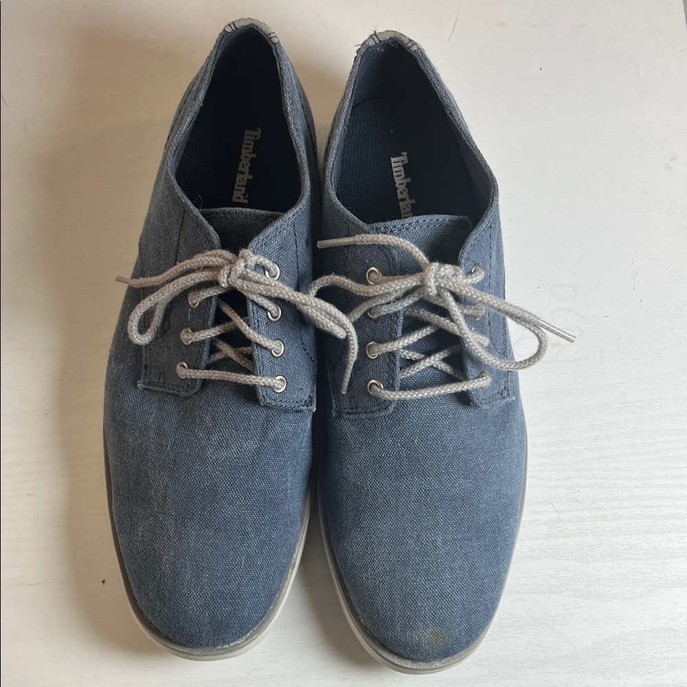 Timberland Men's Denim Blue Oxfords B09